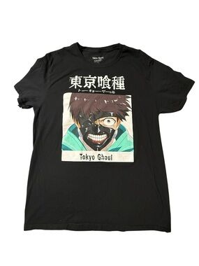 Tokyo Ghoul Ken Kaneki Anime Tee Black Large Funimation Merch